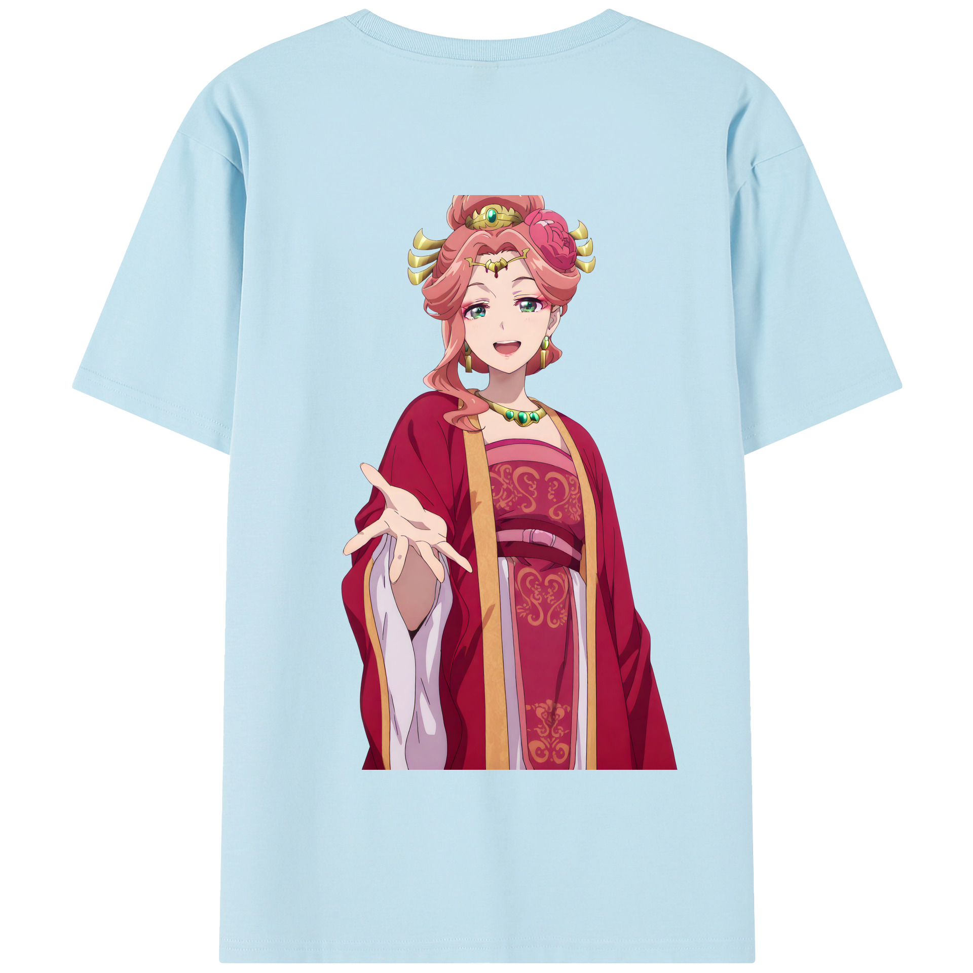 （画像用） 薬屋のひとりごと The Apothecary Diaries 綿100％半袖Tシャツ（背面プリント）